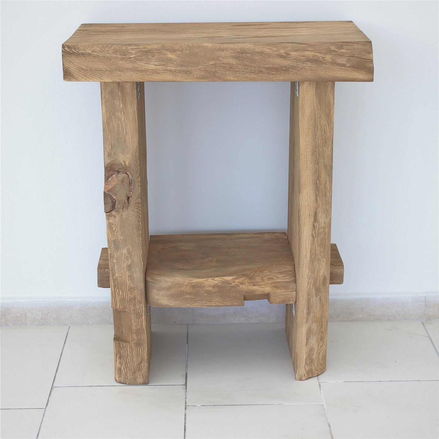 Rustic Solid Wood Bathroom Vanity, Real- Natural Wood Bathroom Vanities, Reclaimed Wood