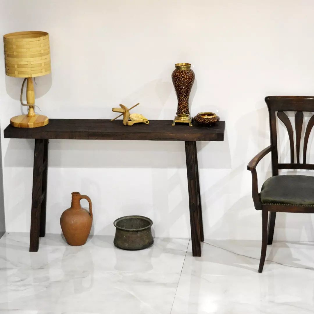 Narrow Console Table, Unique Rustic Reclaimed Solid Wood, Custom Farmhouse Hallway Sofa Entrway Wooden Solid Foyer Dresser Entry Table