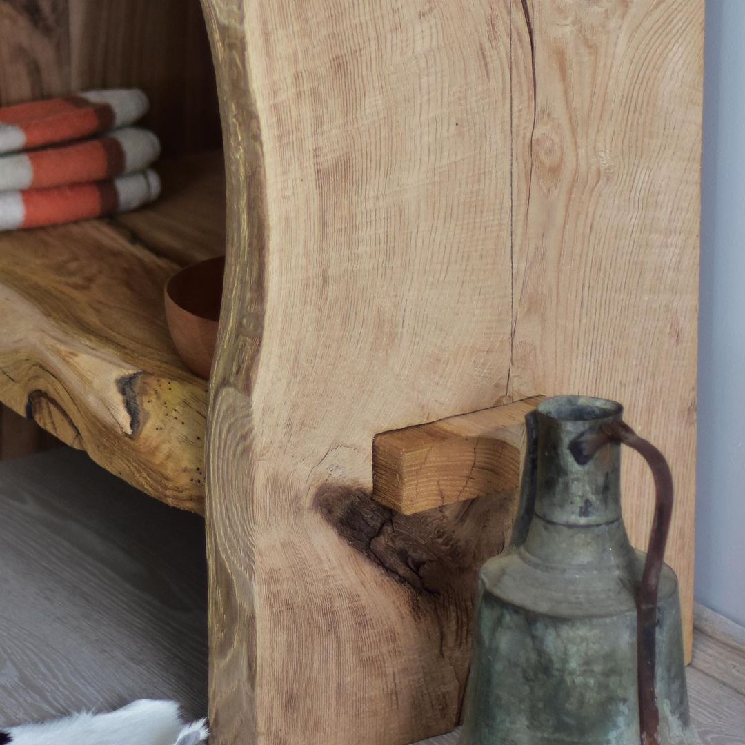 Rustic Wood Bathroom Vanity, Natural Wood Bathroom Vanity, Small Bathroom Vanity