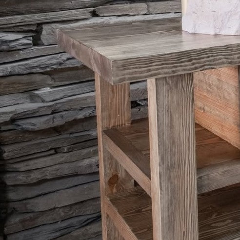 Wood Bathroom Vanity, Rustic Solid Wood Bathroom Vanities, Single Sink Vanity