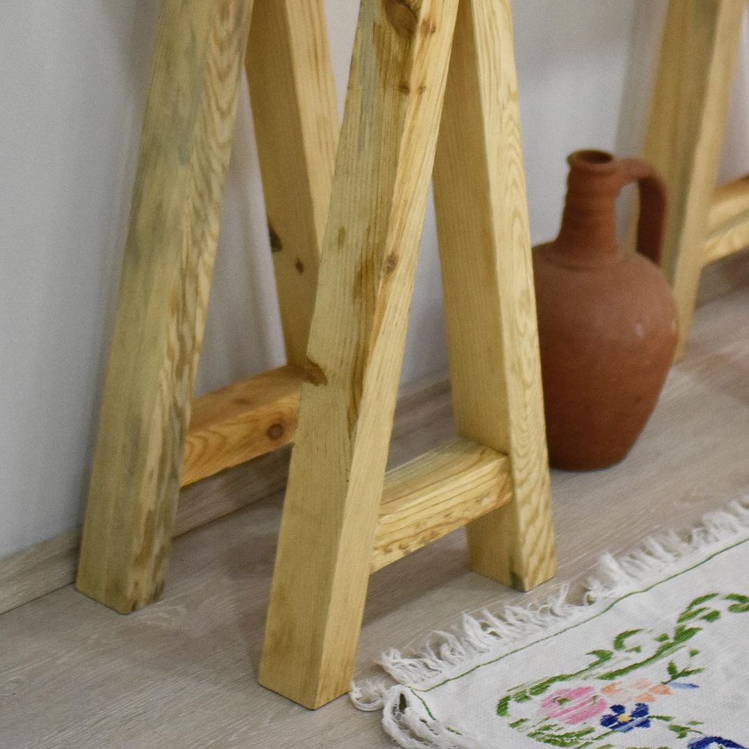 Solid Wood Console Table, Reclaimed Wooden Table, Custom Sofa Entry Entrway Foyer Dresser Table