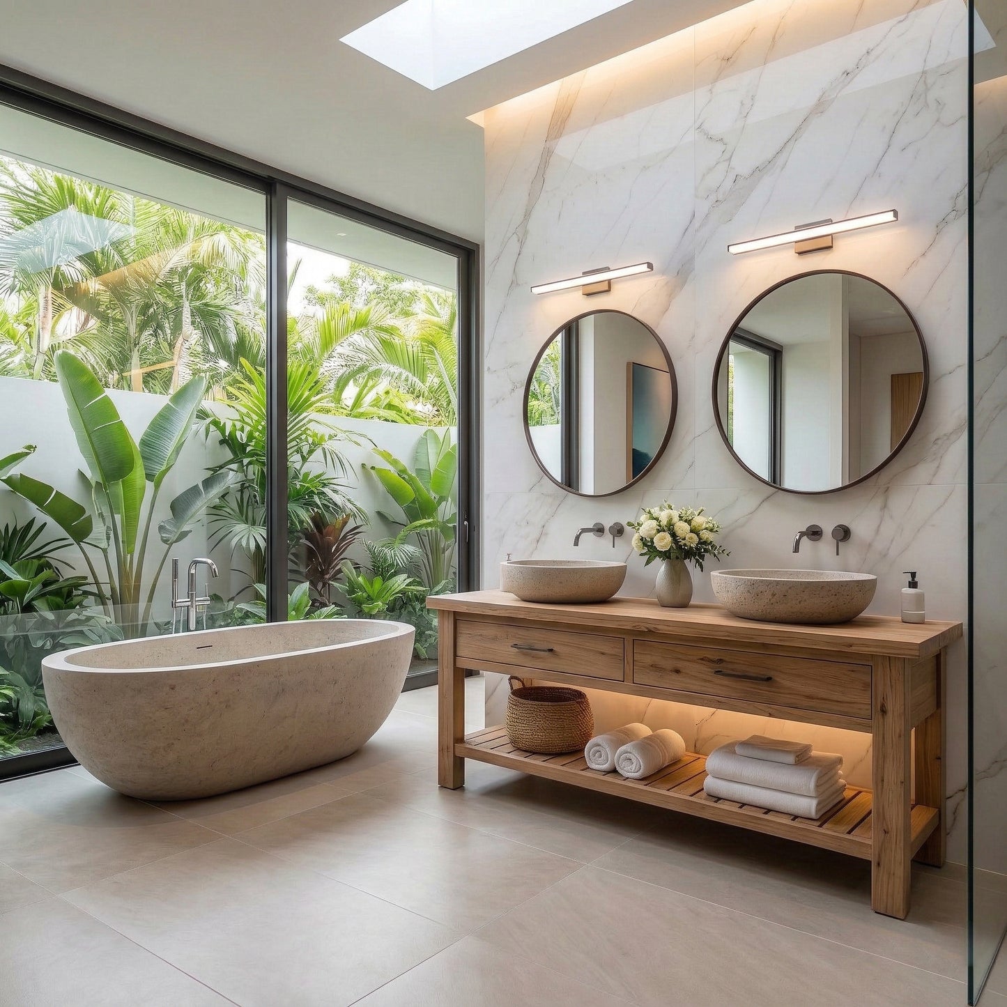 Wood Bathroom Vanity with 2 Drawers, Rustic Solid Wood Bathroom Vanities, Reclaimed Wood Double Single Sink
