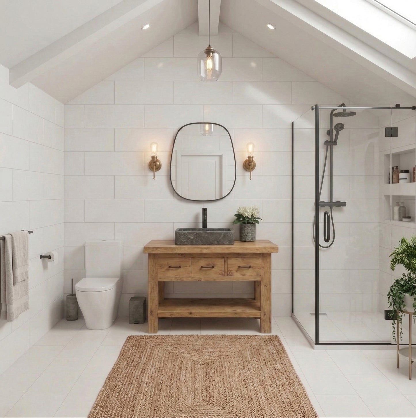 Rustic Bathroom Vanity Single Double Sink, Rustic Solid Wood Bathroom Vanities